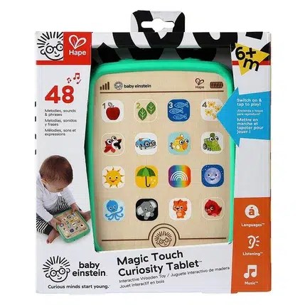 Hape Magic Touch Tablette d’éveil 6+ mois