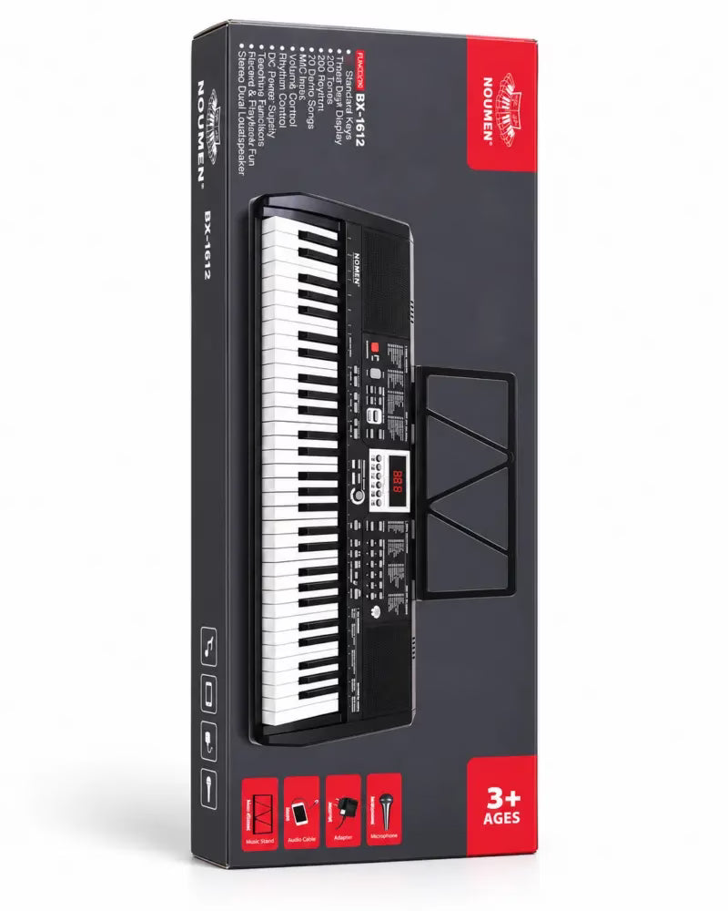 Piano Électronique Enfant NOUMEN BX-1612 avec Microphone