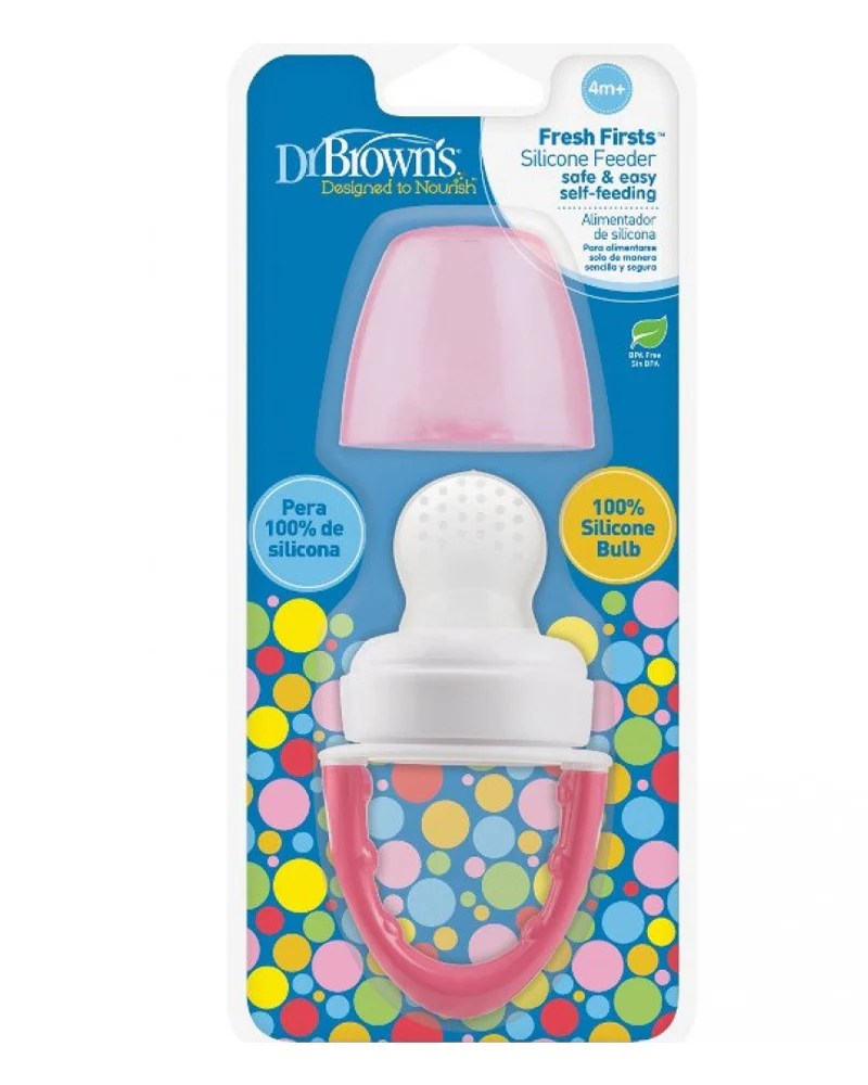 Dr. Brown’s Sucette Grignoteuse 4M+ – rose