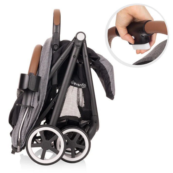 POUSSETTE DE VOYAGE LÉGÈRE AUTO-PLIANTE OTTO – EVENFLO