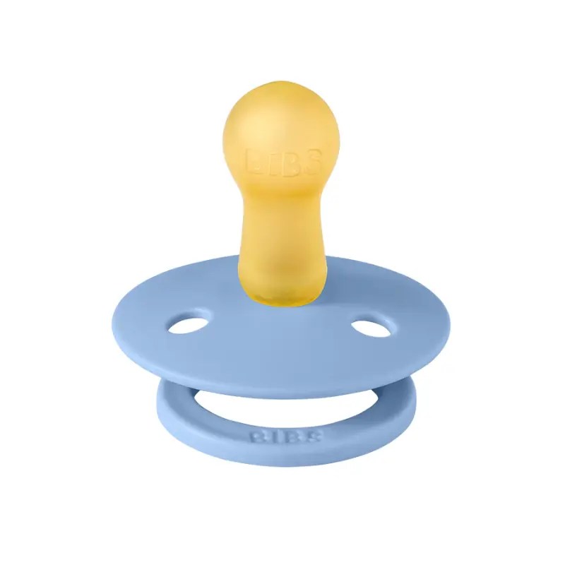 2 sucette Bleu Ciel/Bleu Bébé 0-6 mois – BIBS