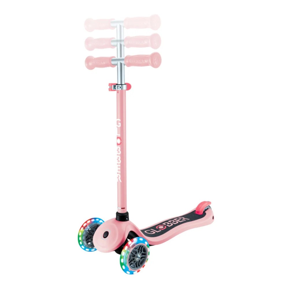 Globber Trottinette Primo Lights Rose Pastel