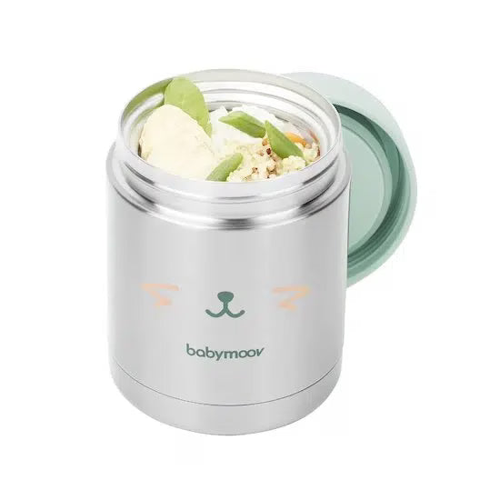 Babymoov Contenant Inox Eat’Isy Gris/Bleu