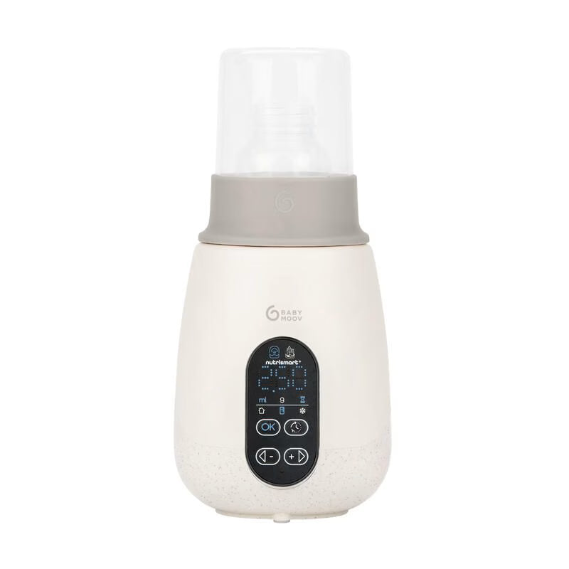 Chauffe-biberon Nutrismart + Mineral Beige – BABYMOOV