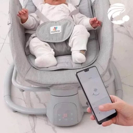 Balançoire électrique pour bébé 4en1 – Mastela