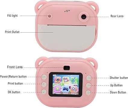 appareil photo instantané pour enfant