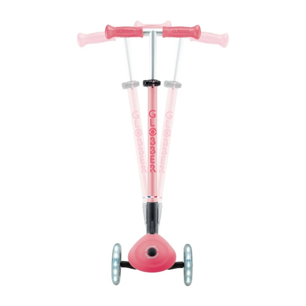 Trottinette Globber Primo Foldable Plus Lights Rose Pastel