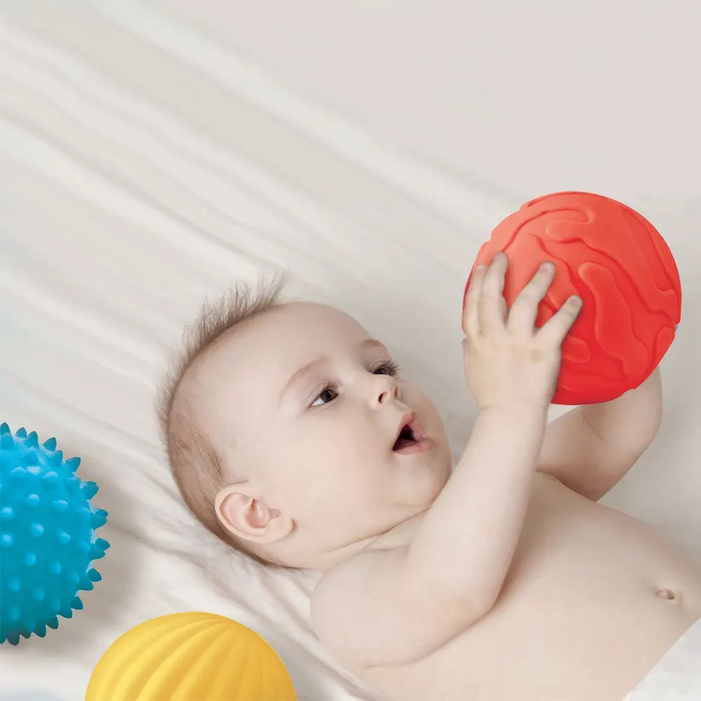 Ludi 3 Balles Sensorielles – 6m+