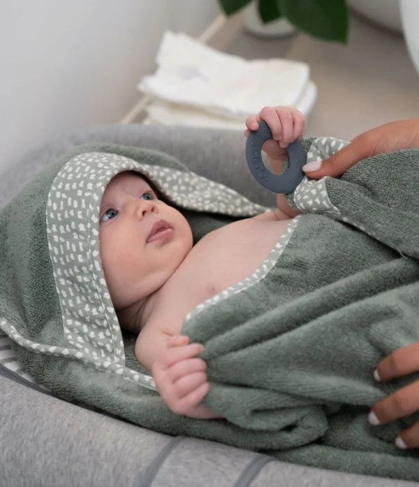 Cape De Bain XL Dry’n Play Tetra Jersey Green – Doomoo