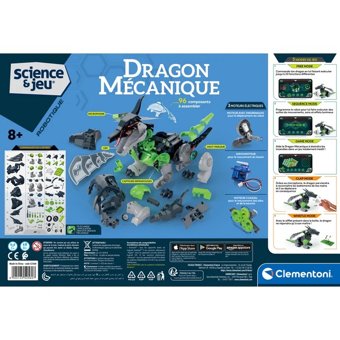 DRAGON MÉCANIQUE – CLEMENTONI