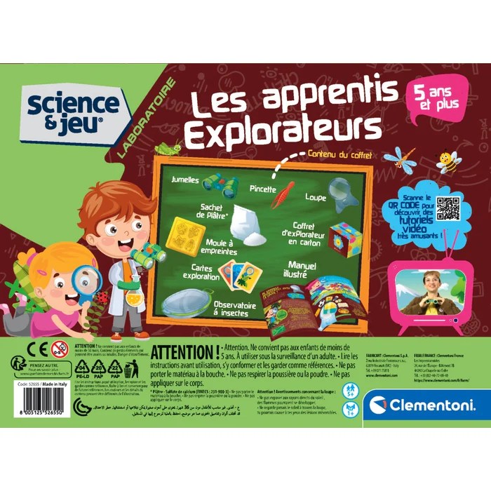 LES APPRENTIS EXPLORATEURS – CLEMENTONI