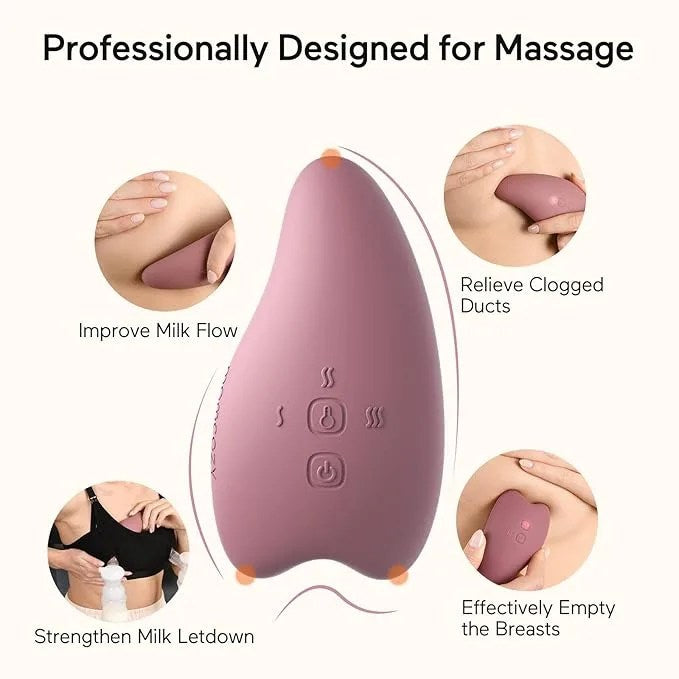 Momcozy Masseur d’allaitement chauffant 2 en 1
