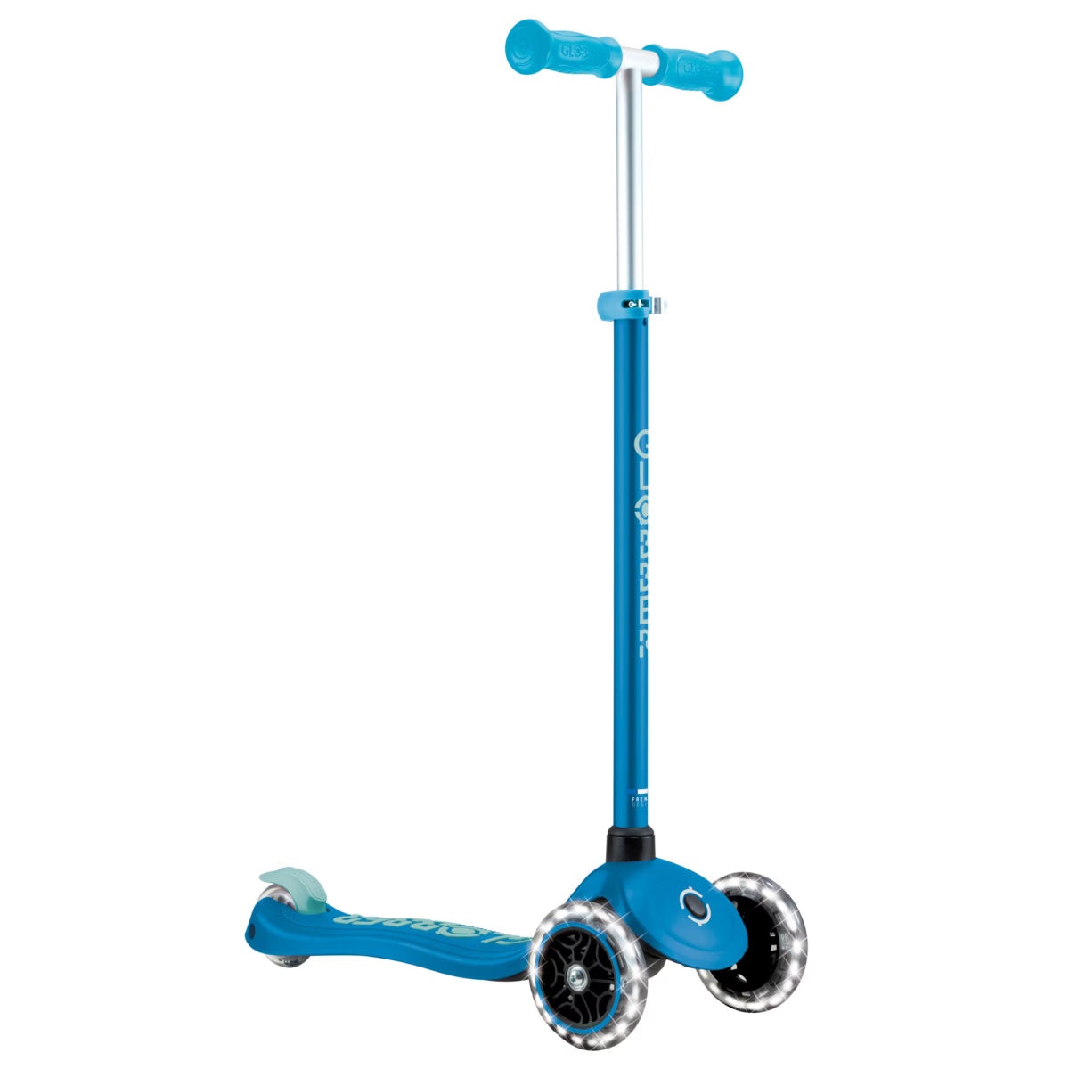 Trottinette Globber PRIMO PLUS LIGHTS GLOW – Bleu