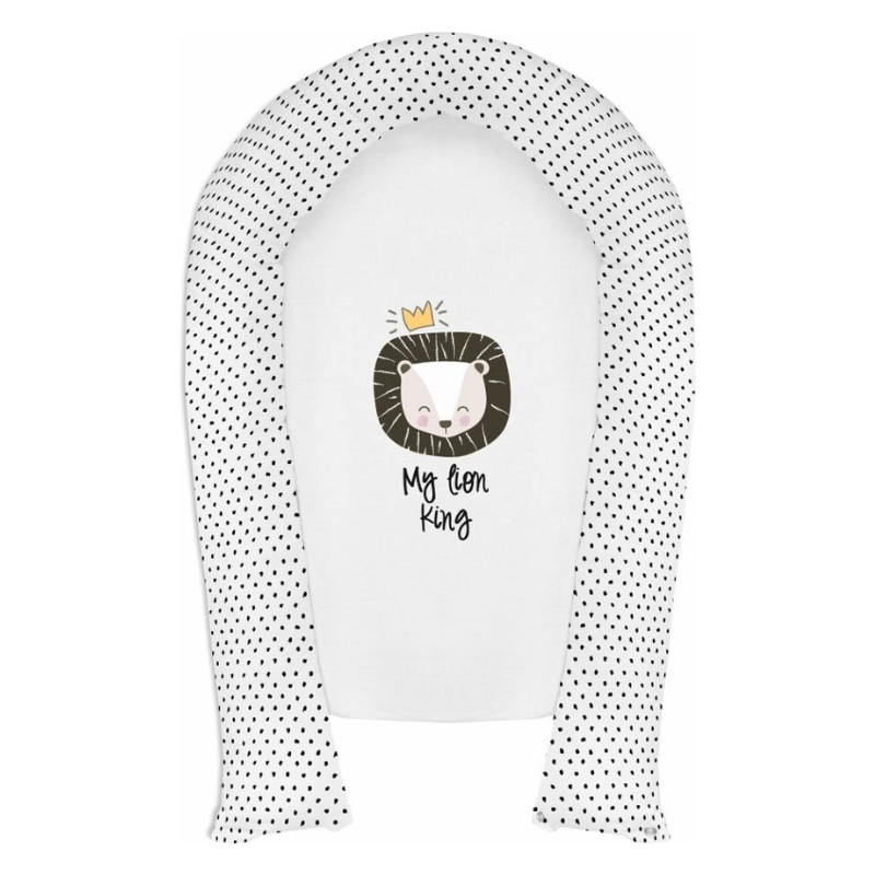 Cocoonababy Nido NAF NAF My Lion King Negro (48 x 90 x 8 cm)