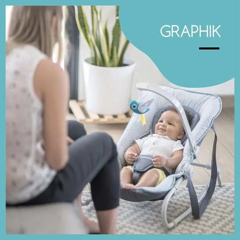 Transat & Relax Graphik Bleu Babymoov