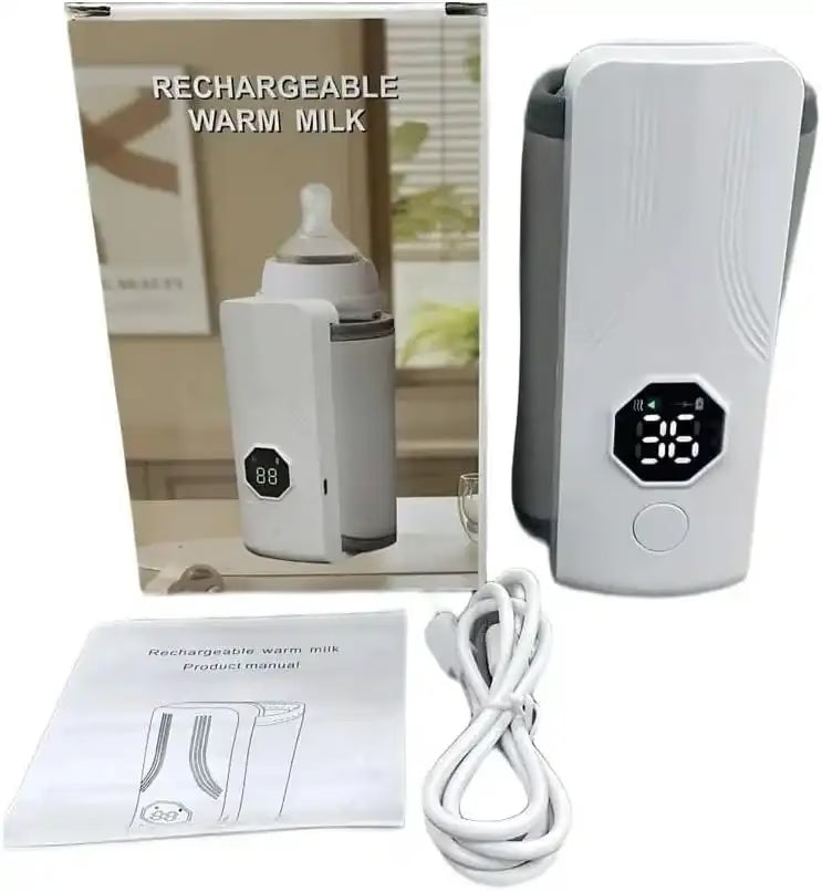 Chauffe-biberon portable rechargeable