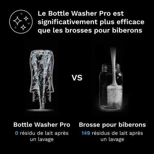 Babybrezza Lave-biberons Multifonctions Bottle Washer Pro Noir