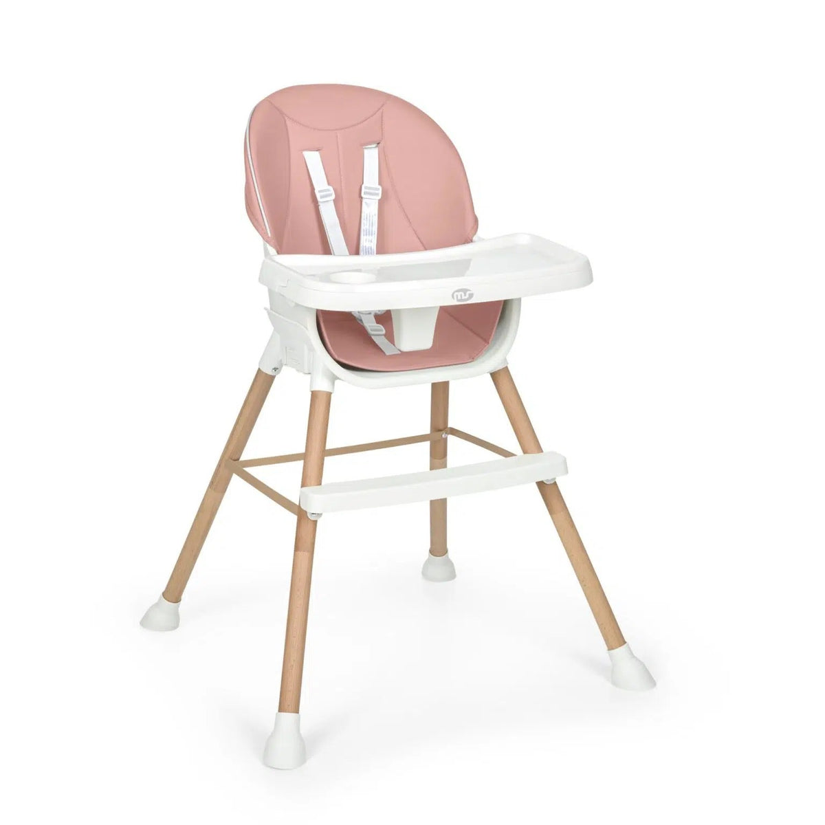 Chaise haute bébé Mika Plus rose – MS