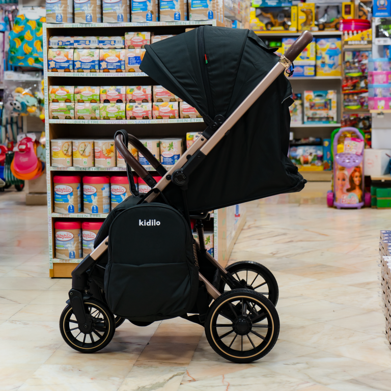 Poussette réversible avec couvre-jambes – 6530B PRO – Kidilo