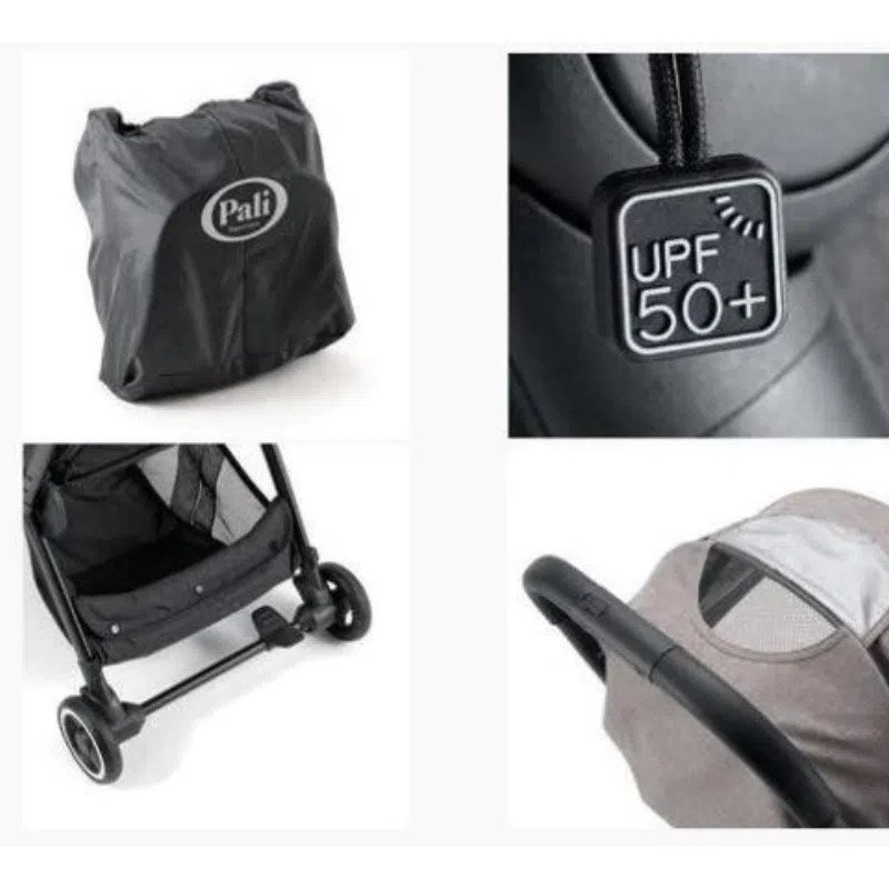 Poussette valise Pali magic – Nero