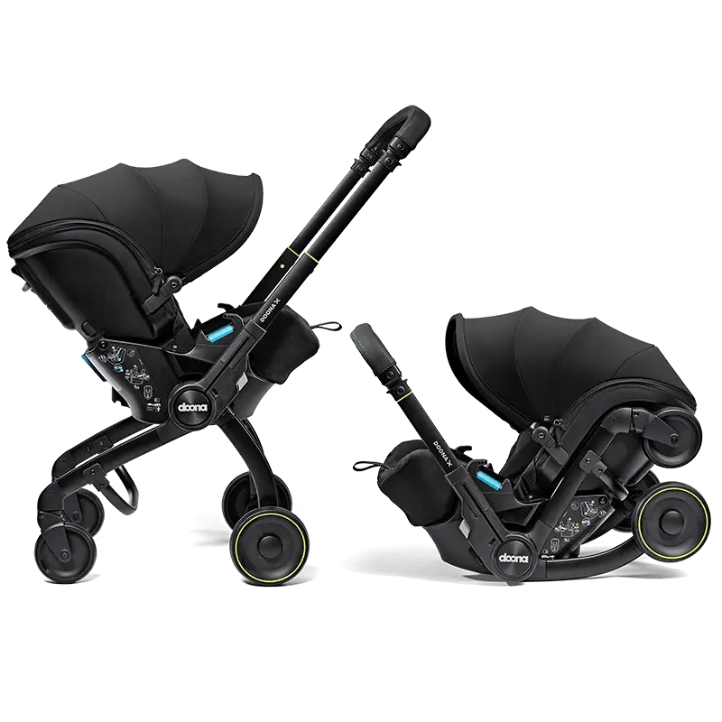 Doona X Siège Auto & Poussette – Noir