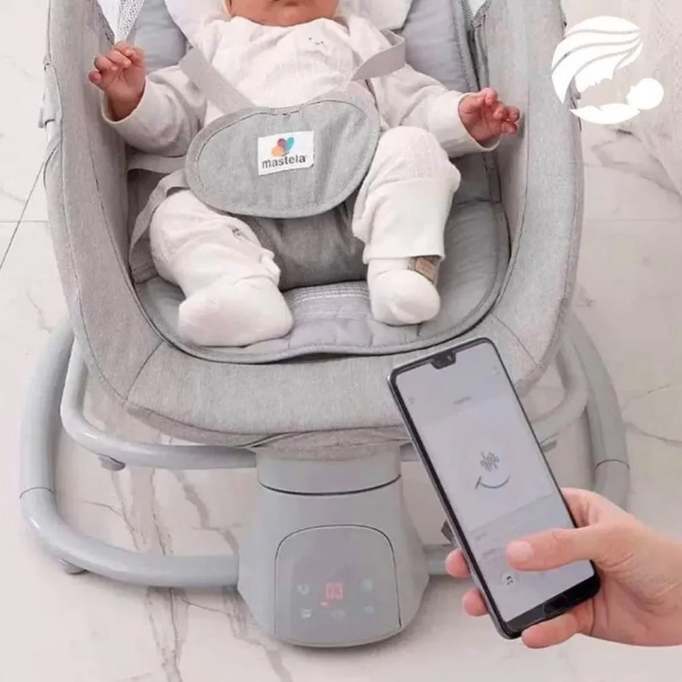 Balançoire électrique pour bébé 4en1 – Mastela