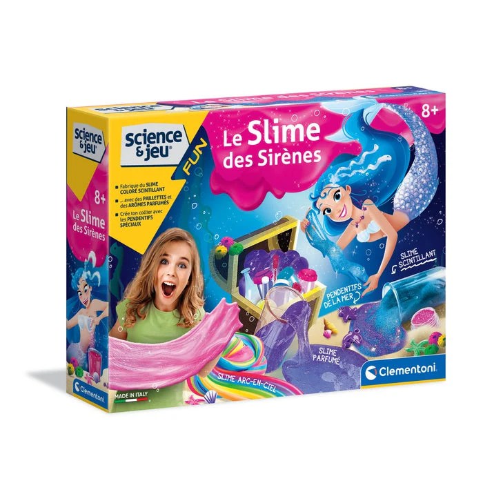Laboratoire Scientifique de slime des sirènes – Clementoni
