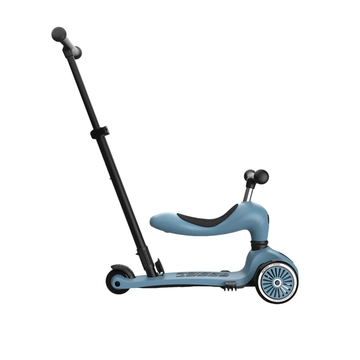 Scoot And Ride Highwaykick 1 Push And Go – Bleu Acier
