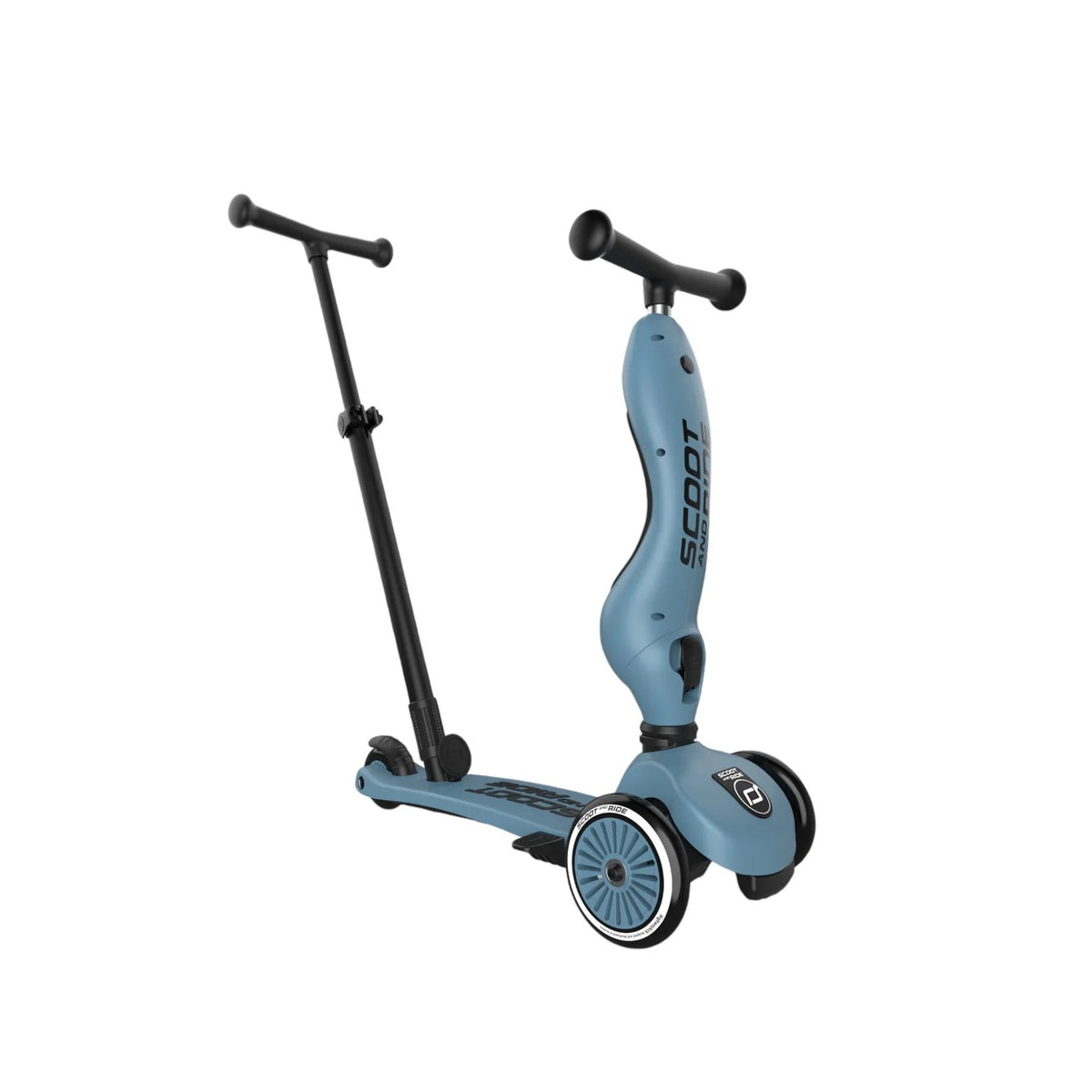 Scoot And Ride Highwaykick 1 Push And Go – Bleu Acier