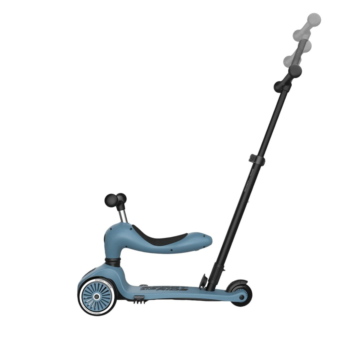 Scoot And Ride Highwaykick 1 Push And Go – Bleu Acier
