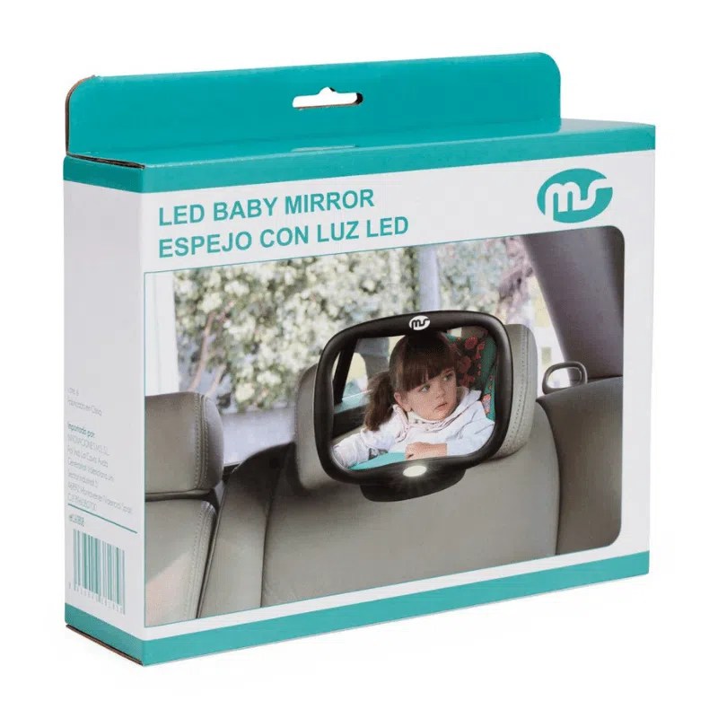 Espejo rétroviseur avec lumière – MS