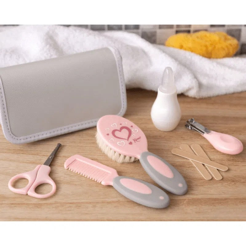 TROUSSE DE SOIN BÉBÉ ROSE – KIOKIDS