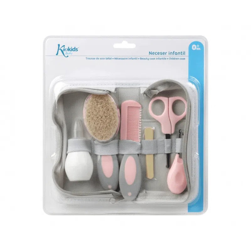 TROUSSE DE SOIN BÉBÉ ROSE – KIOKIDS