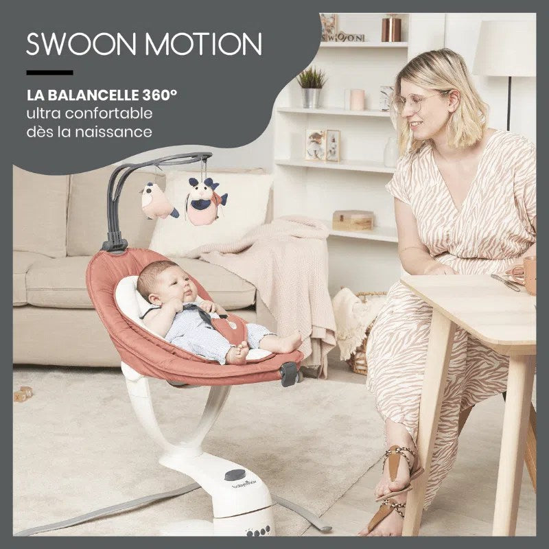 Balancelle 360° Swoon Motion Terracotta – Babymoov