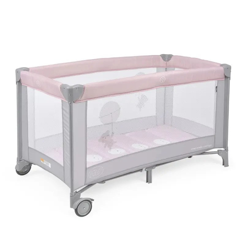Lit de voyage Basic Rose – MS