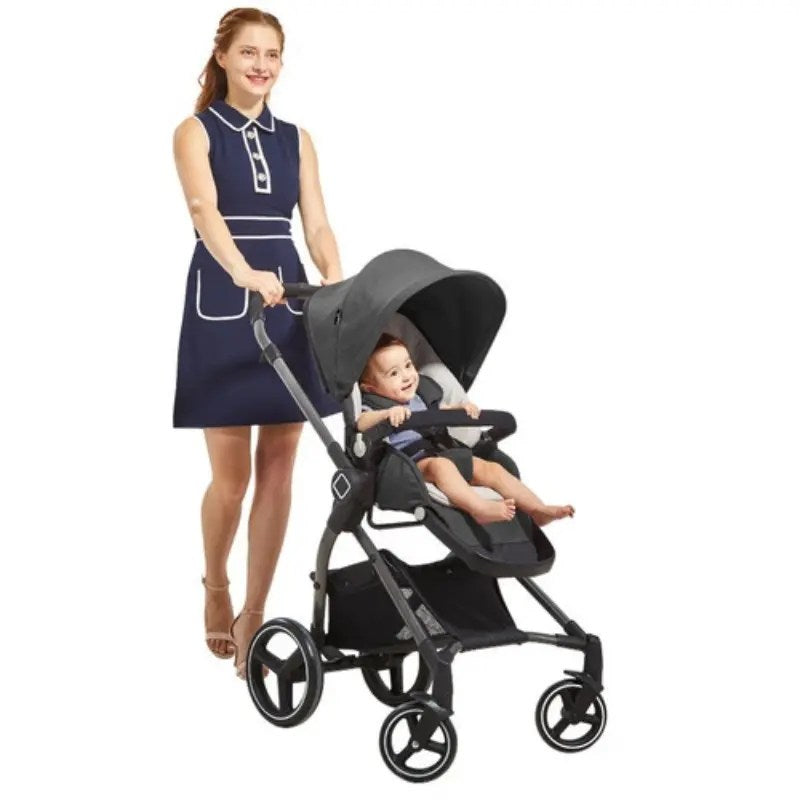 POUSSETTE REVERSIBLE NUVEU GRIS – EVENFLO