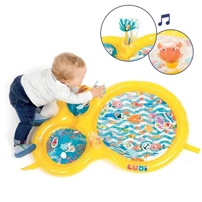 Ludi Maxi tapis d’eau Jaune