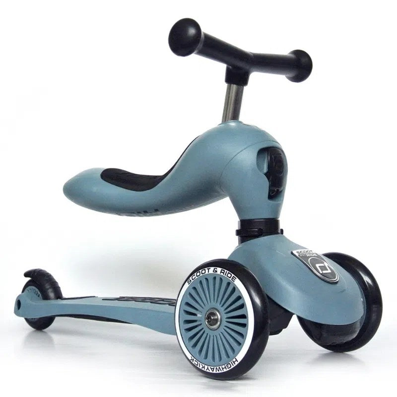 Scoot and Ride Trotinette pour enfant Highwaykick 1 – Bleu Acier