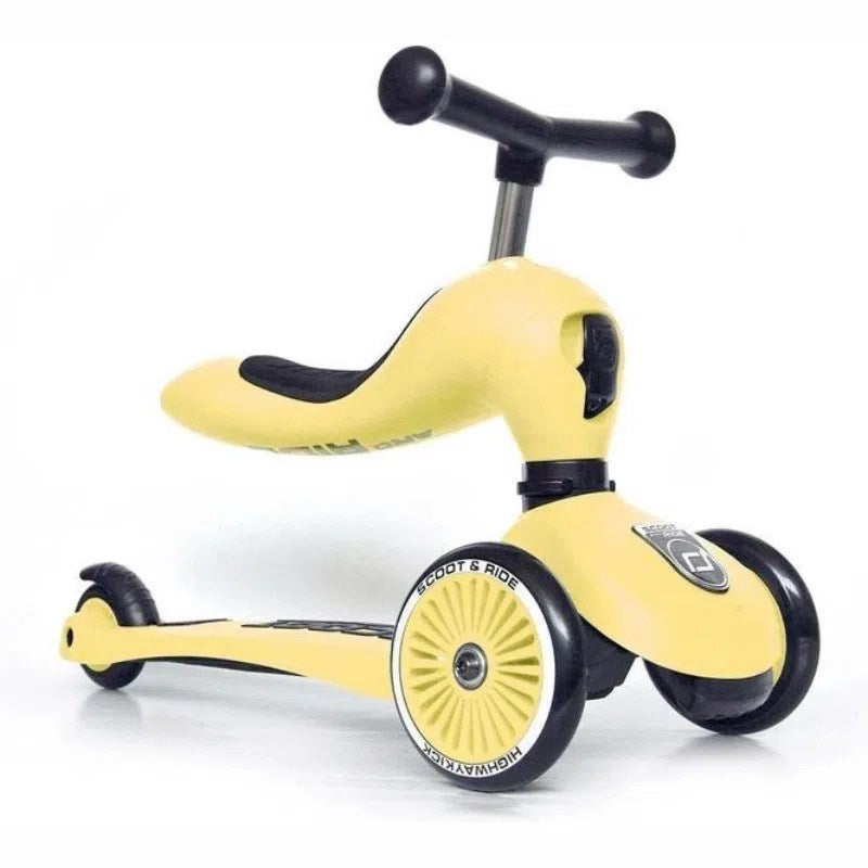 SCOOT & RIDE – TROTTINETTE HIGHWAYKICK 1 – Citron