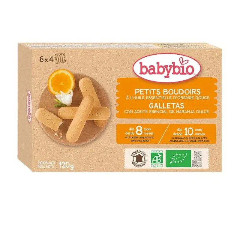 Boudoirs Biscuits À L’orange 120g – Babybio