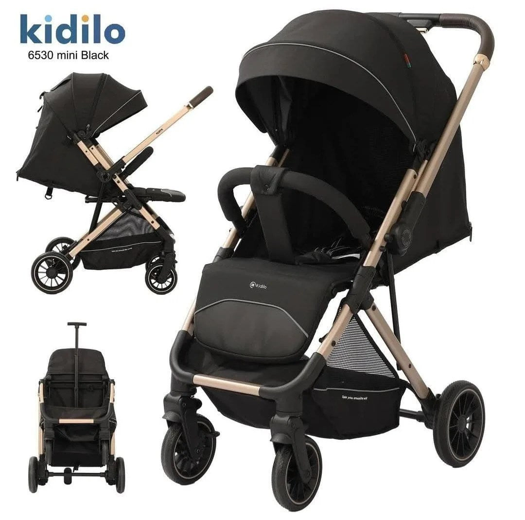 Poussette 6530 Mini – Kidilo noir