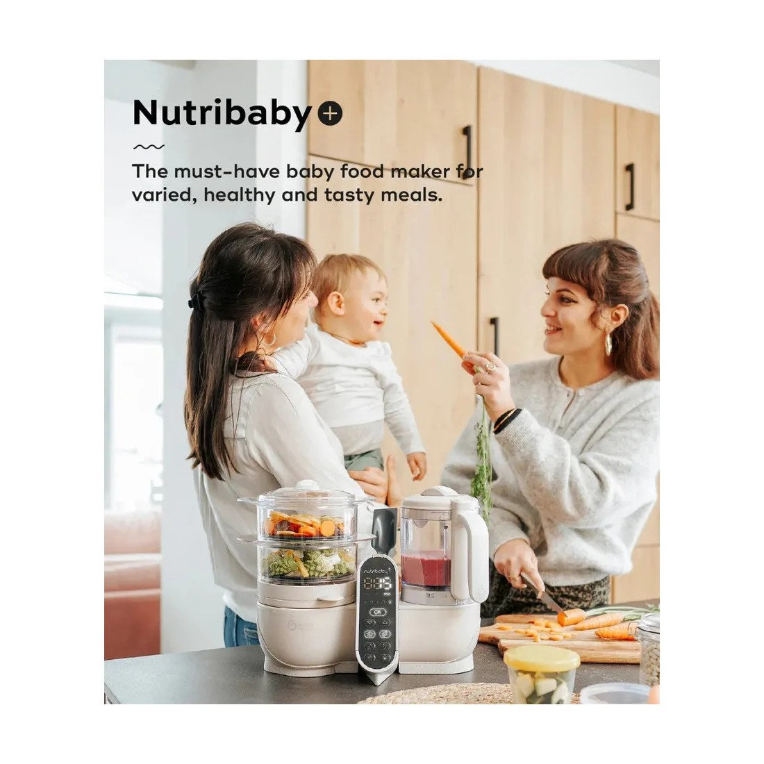 BABYMOOV Nutribaby (+) Mineral Beige Robot cuiseur