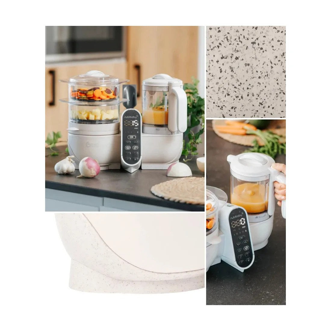 BABYMOOV Nutribaby (+) Mineral Beige Robot cuiseur