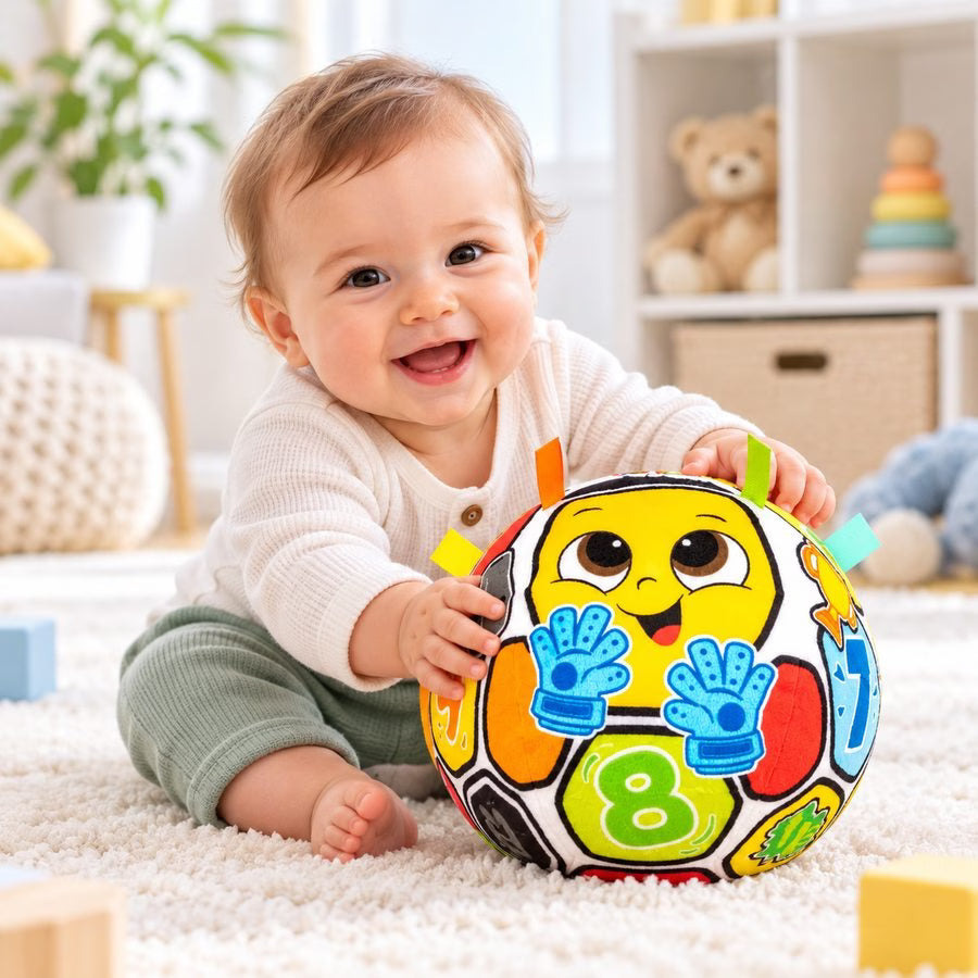 Winfun Balle Musicale Souple Playtime Buddy 6mois+