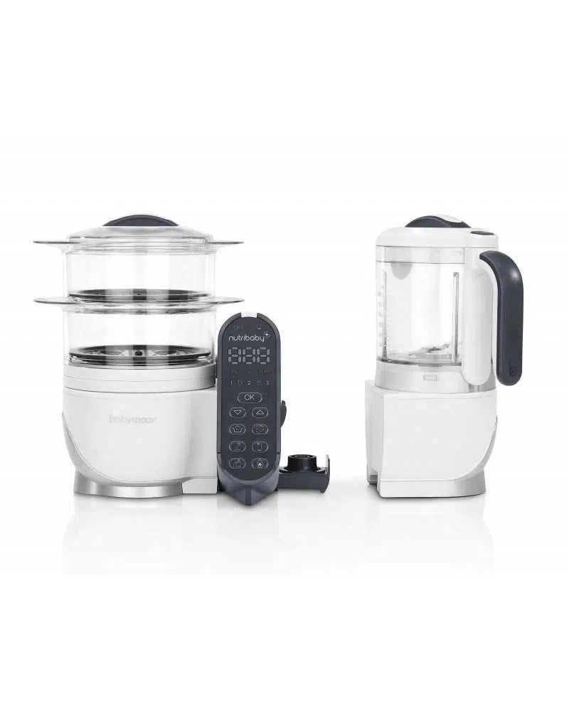 Cuiseur À Vapeur Nutribaby(+) Loft White Babymoov