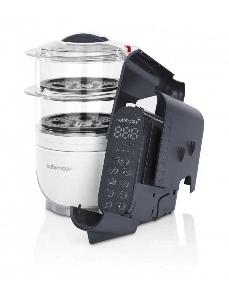 Cuiseur À Vapeur Nutribaby(+) Loft White Babymoov