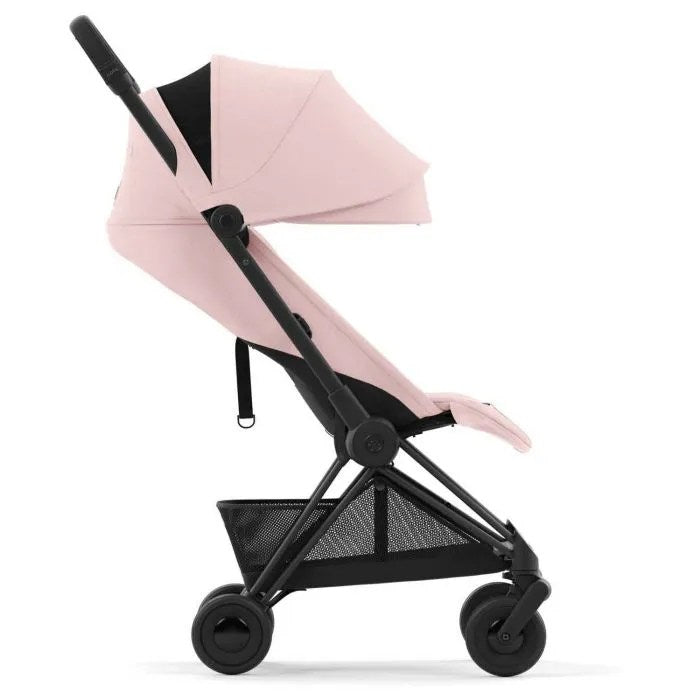 Poussette Coya Matt Black / Peach Pink – Cybex