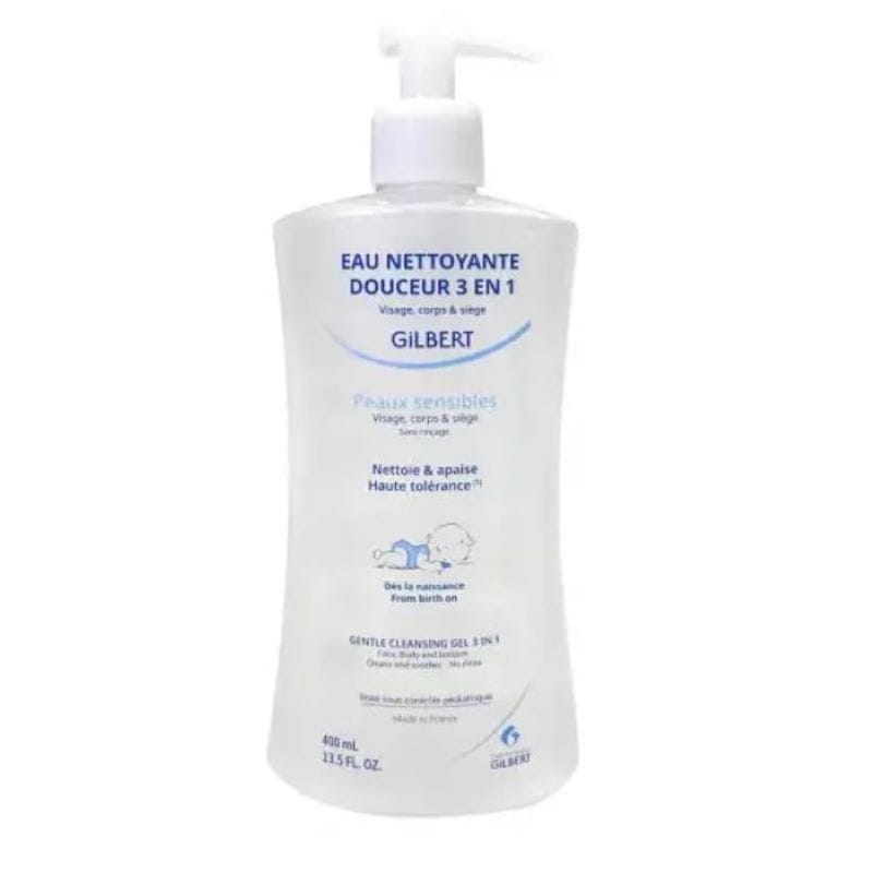 Gilbert Eau Nettoyante Douceur 3 en 1 – 400ml