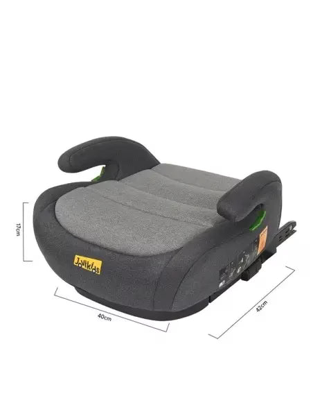 JoviKids Réhausseur Isofix OHHO – Groupe 2/3 Gris