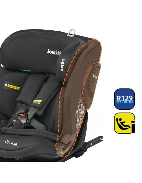 Jovikids Siège auto CICI TT i-Size 76-150 cm – Noir